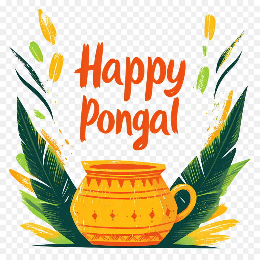 Selamat Pongal，Pot Pongal PNG