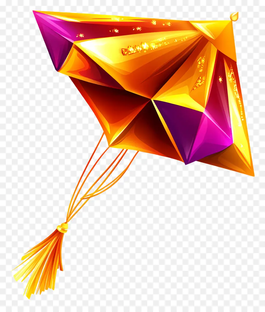 Selamat Makar Sankranti，Layang Layang Berwarna Warni PNG