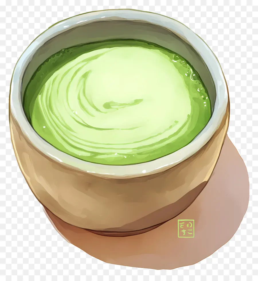 Teh Susu Matcha，Matcha Hijau PNG