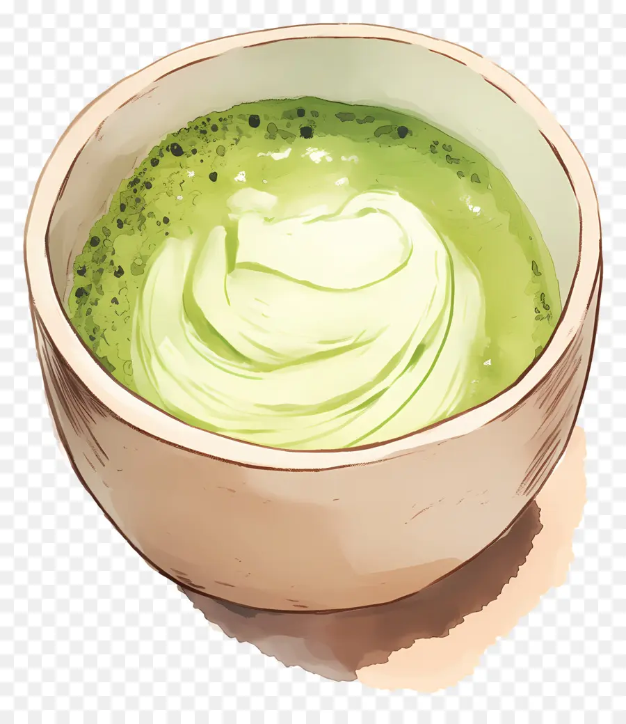 Teh Susu Matcha，Matcha Hijau PNG