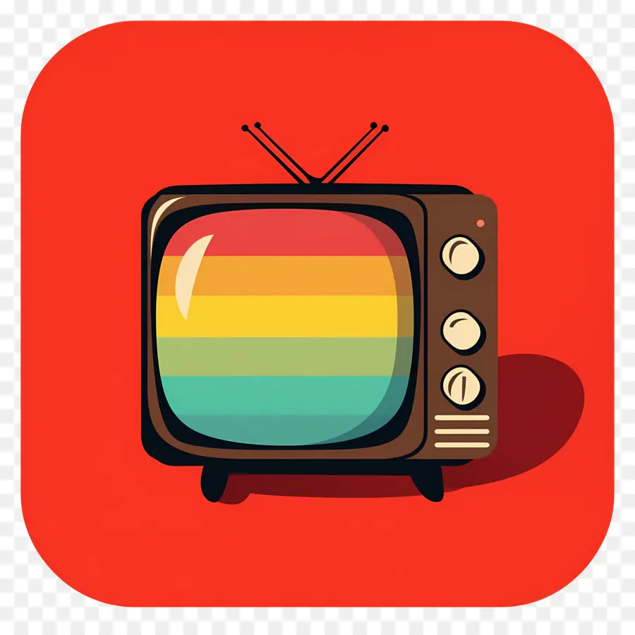 Hari Televisi Sedunia，Televisi Retro PNG