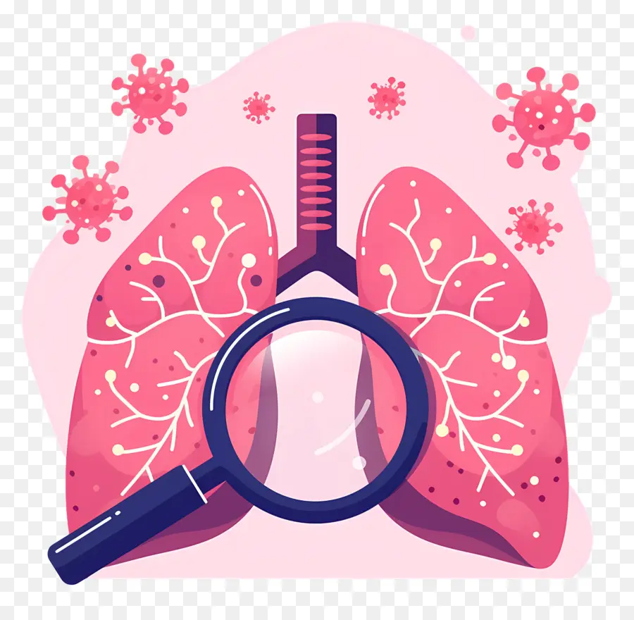 Hari Pneumonia Sedunia，Paru Paru Dengan Virus PNG