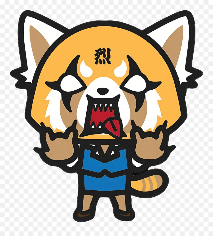 Retsuko，Karakter Aggretsuko PNG