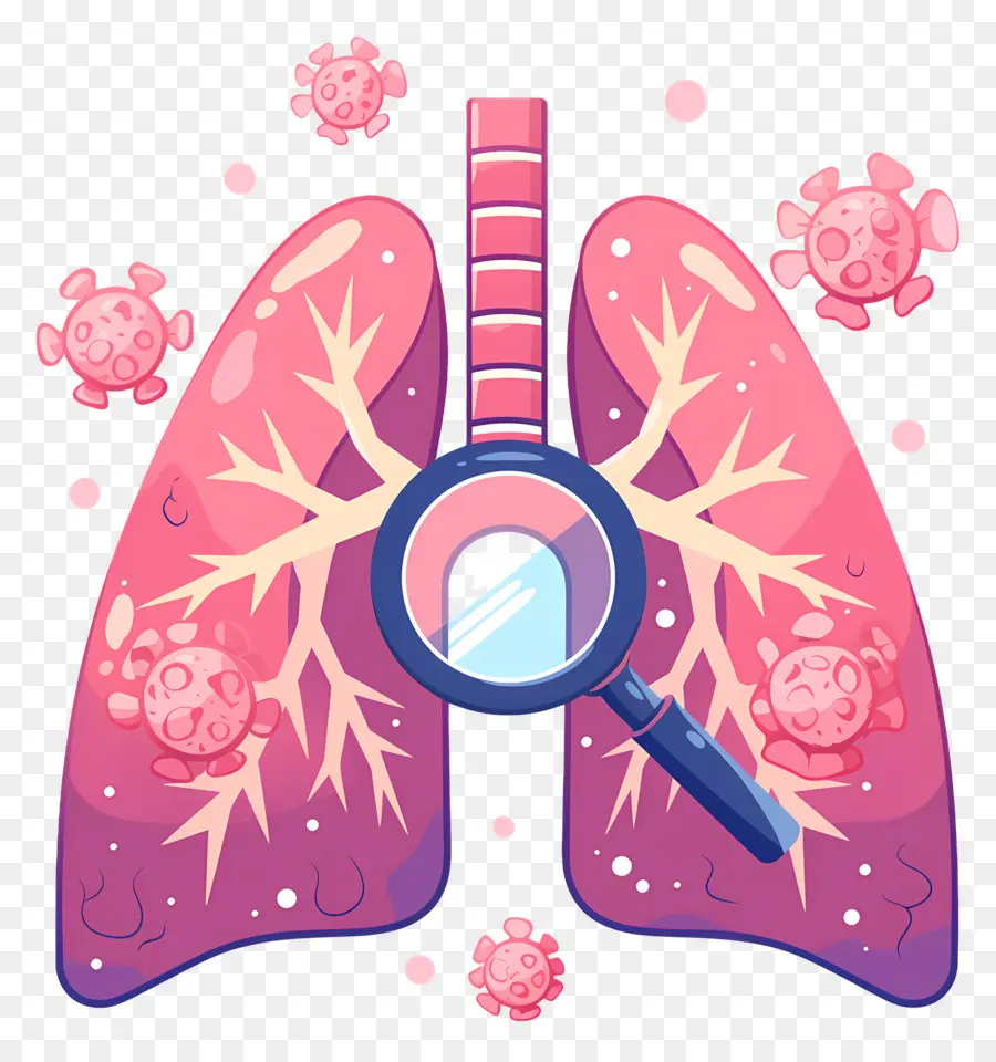 Hari Pneumonia Sedunia，Paru Paru Dengan Virus PNG