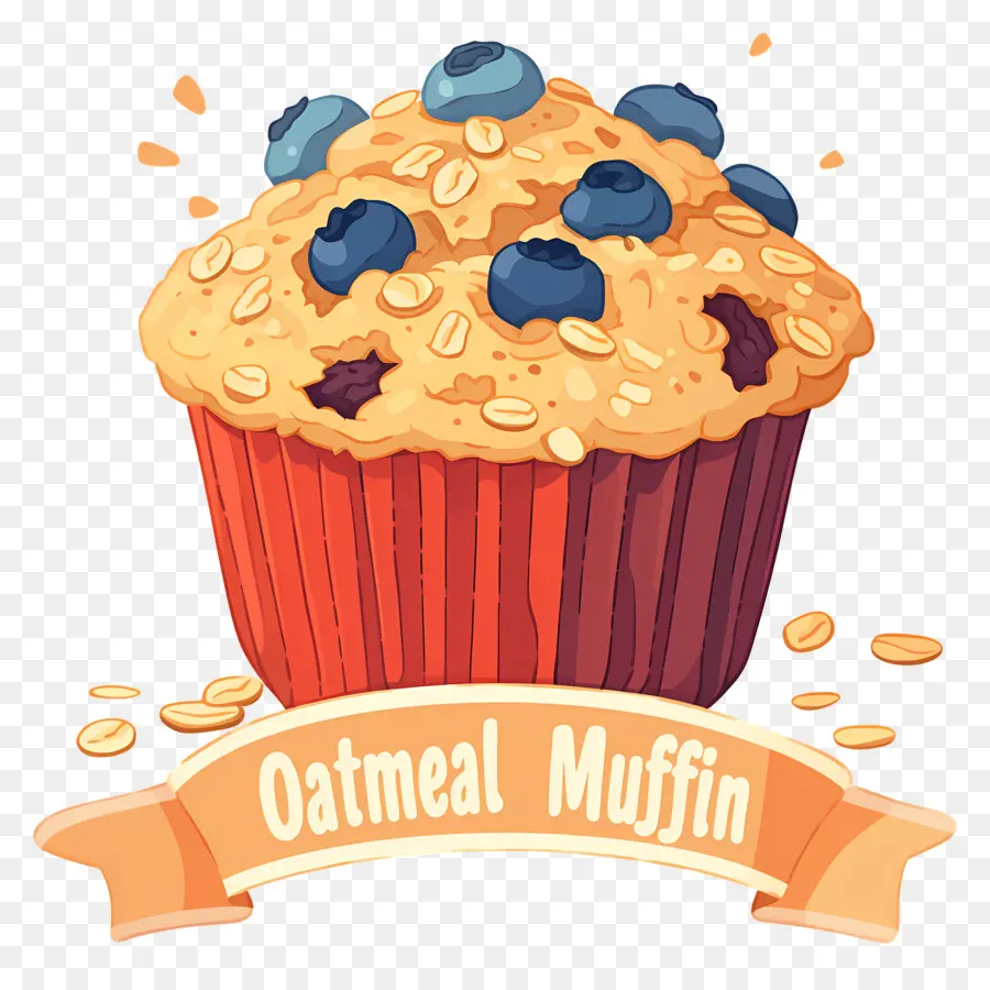 Hari Muffin Oatmeal Nasional，Muffin Gandum PNG