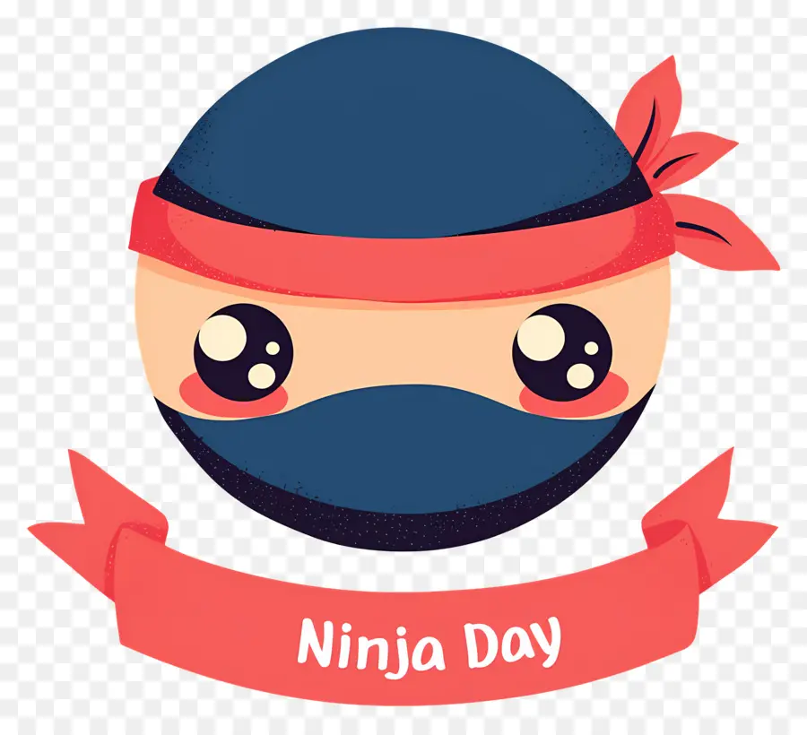 Hari Ninja，Wajah Ninja Dengan Ikat Kepala PNG