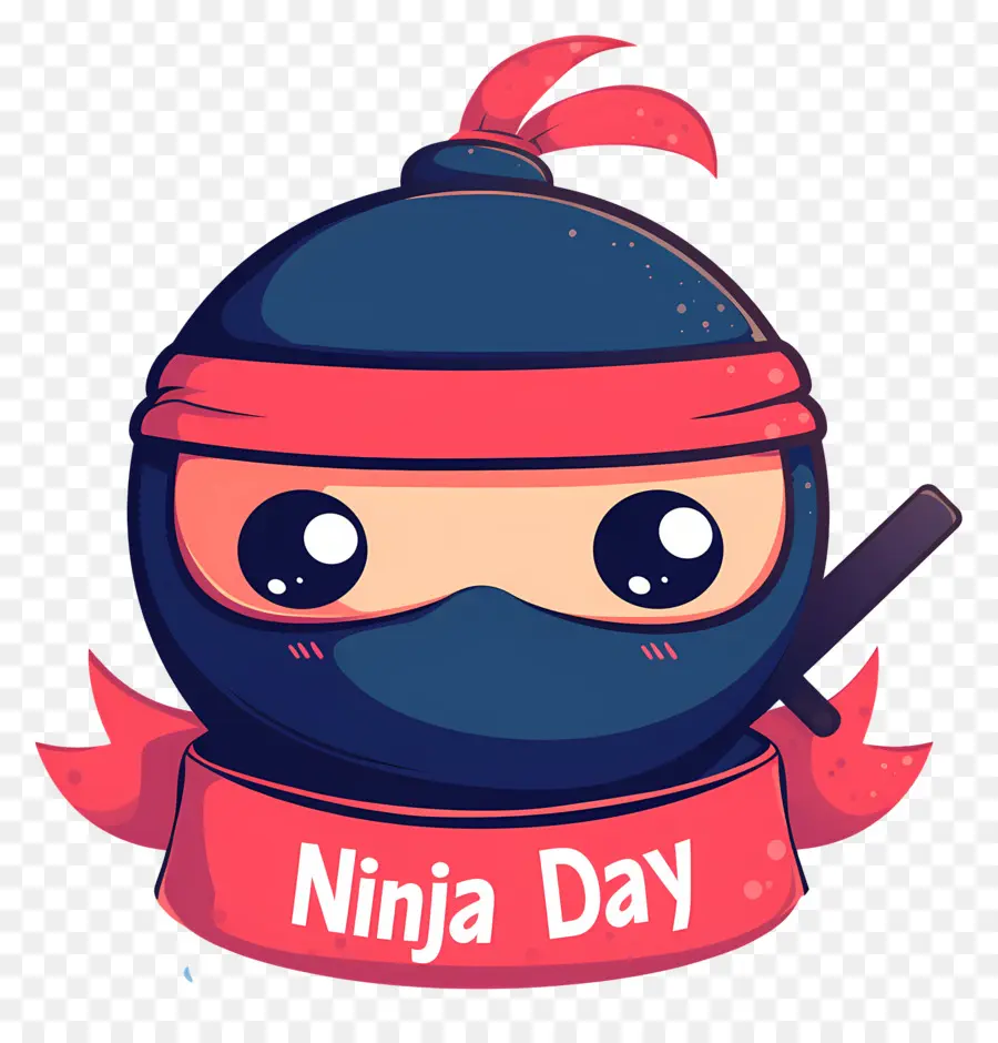 Hari Ninja，Wajah Ninja Chibi PNG