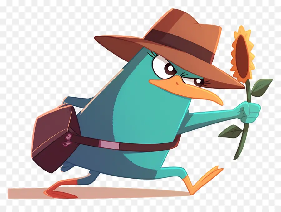 Perry Si Platipus，Detektif Platipus PNG