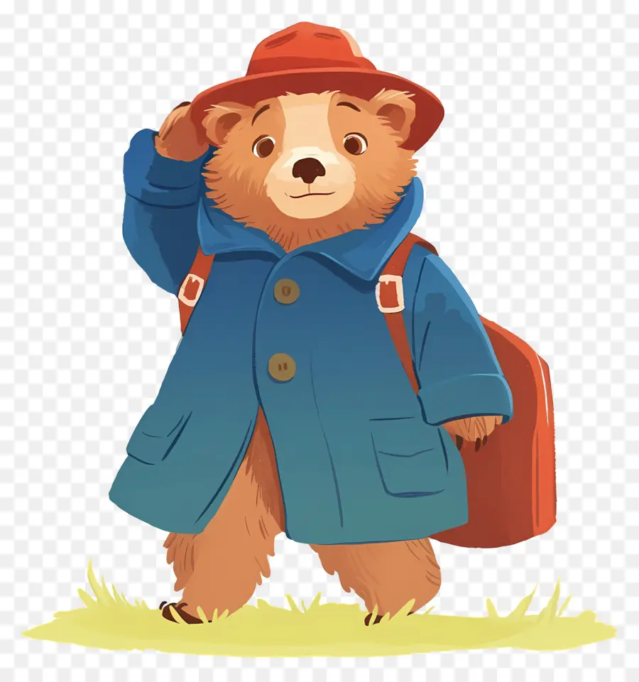 Paddington，Beruang Dengan Ransel PNG