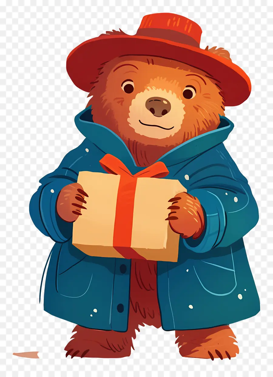 Paddington，Beruang Dalam Mantel PNG