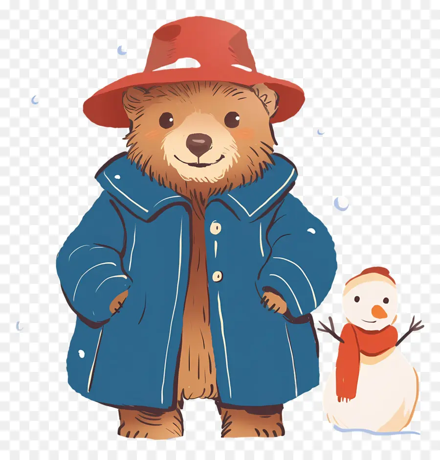 Paddington，Beruang Dalam Mantel PNG