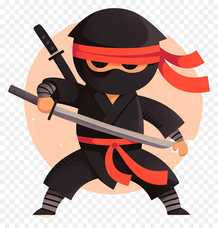 Hari Ninja，Kucing Ninja Dengan Pedang PNG