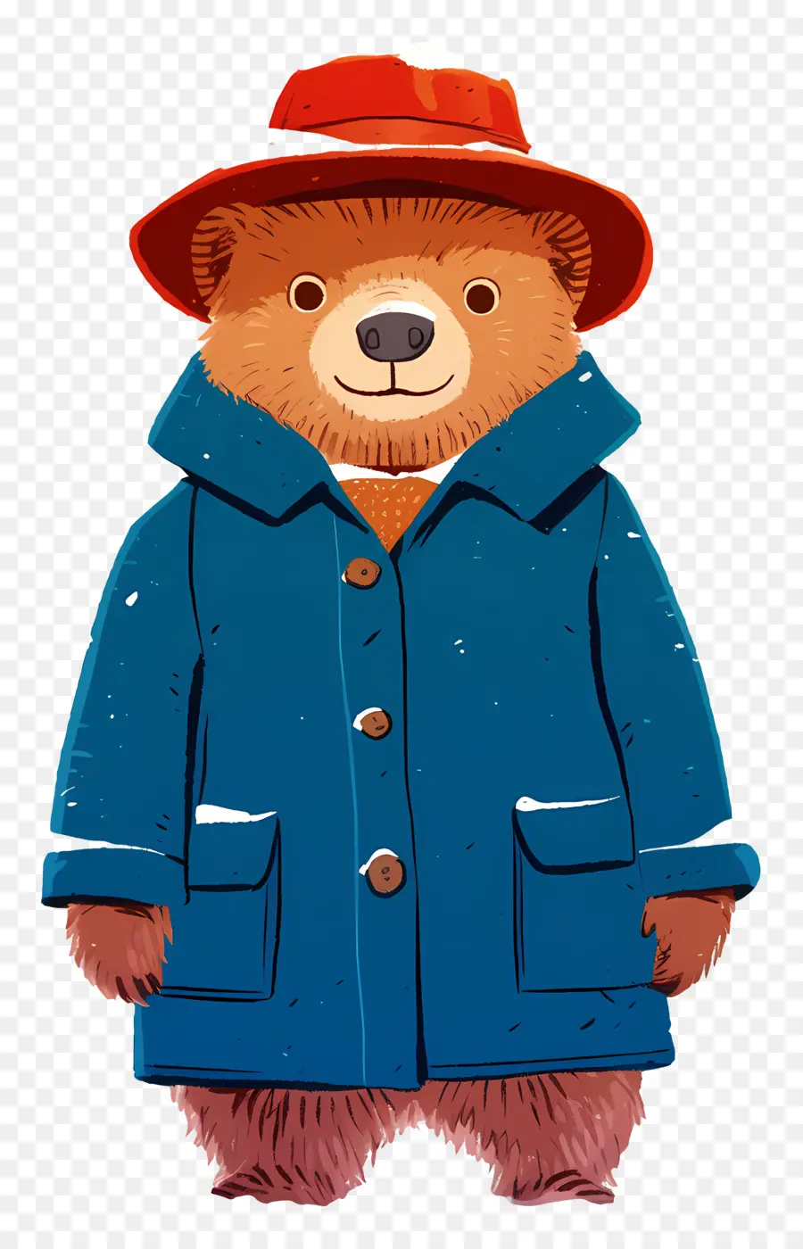 Paddington，Beruang Dalam Mantel Biru PNG