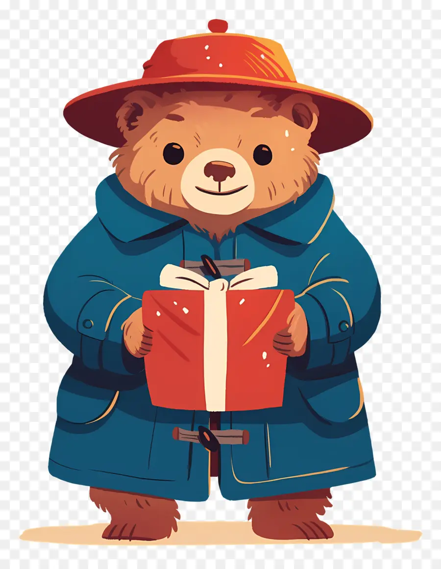 Paddington，Beruang Dalam Mantel PNG