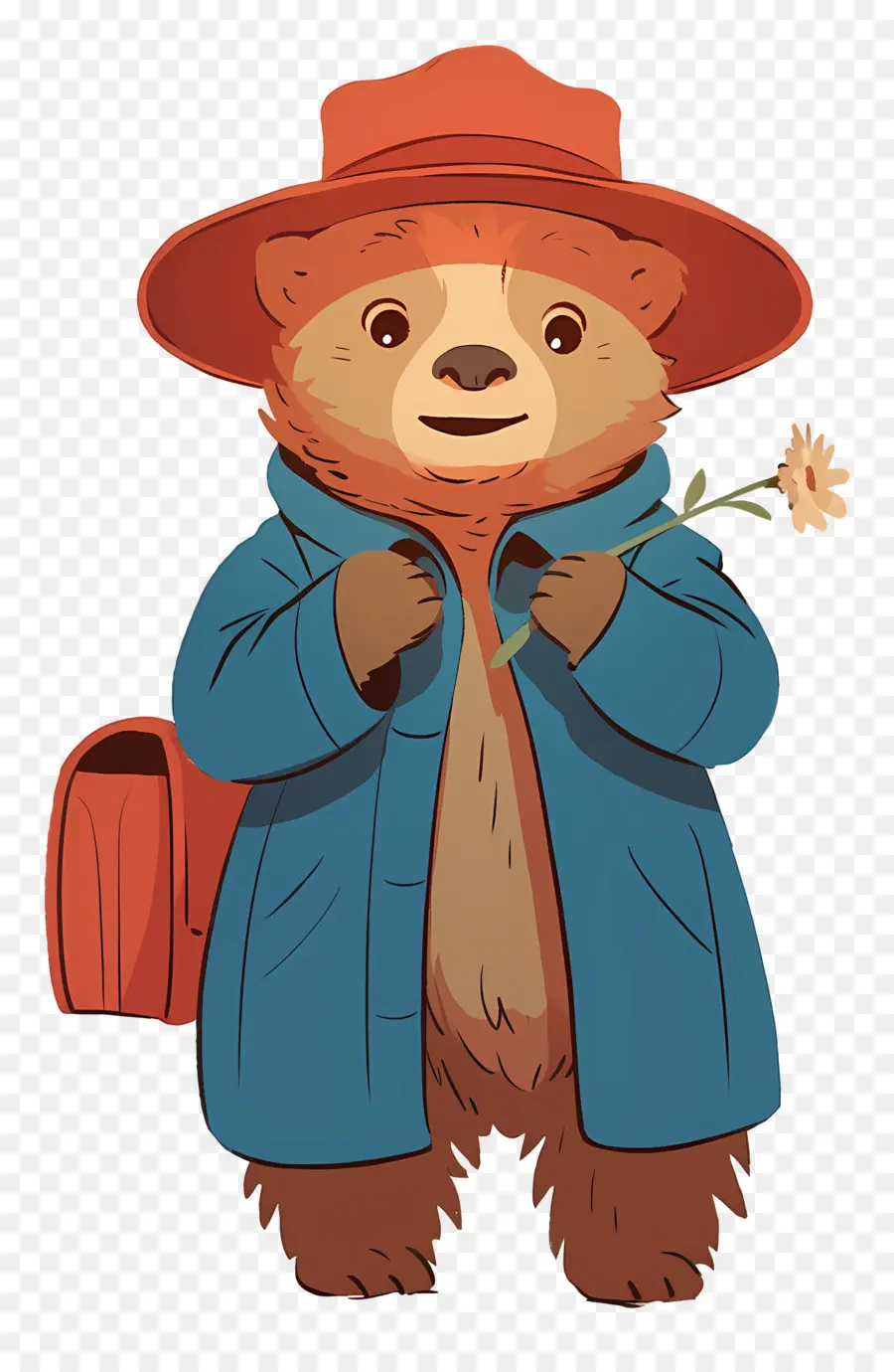 Paddington，Beruang Dengan Bunga Matahari PNG