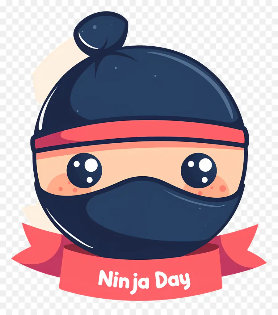 Hari Ninja，Wajah Ninja Dengan Ikat Kepala PNG