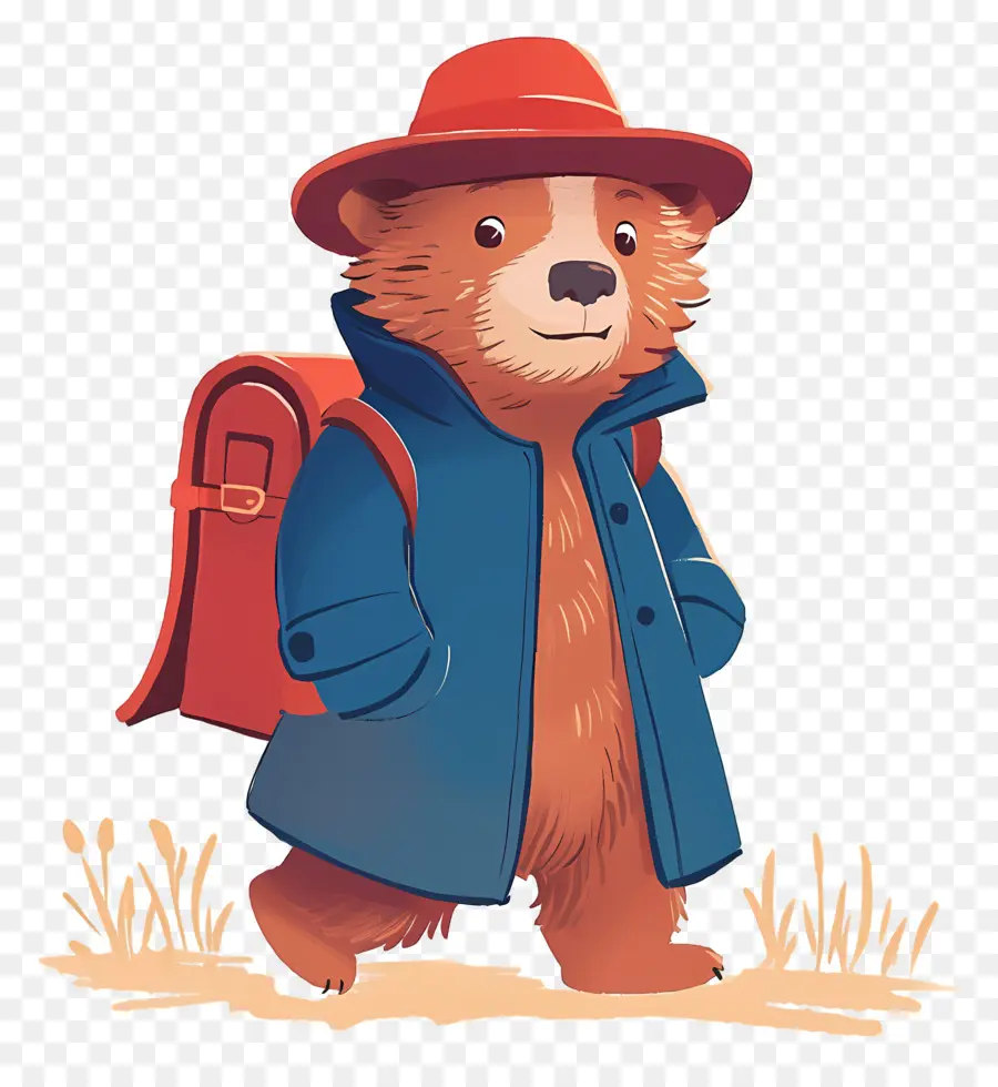 Paddington，Beruang Dengan Ransel PNG