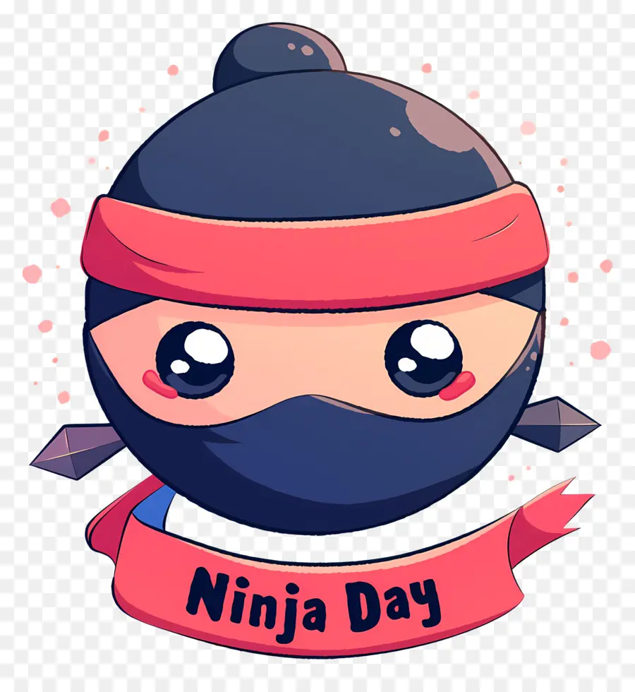 Hari Ninja，Wajah Ninja Chibi PNG