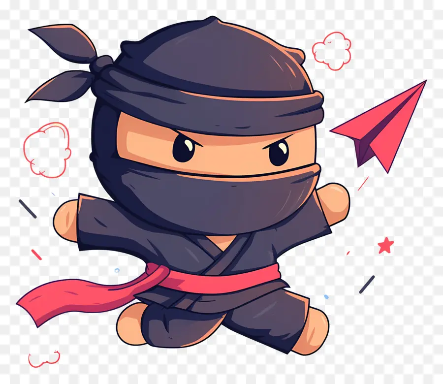 Hari Ninja，Ninja Terbang PNG