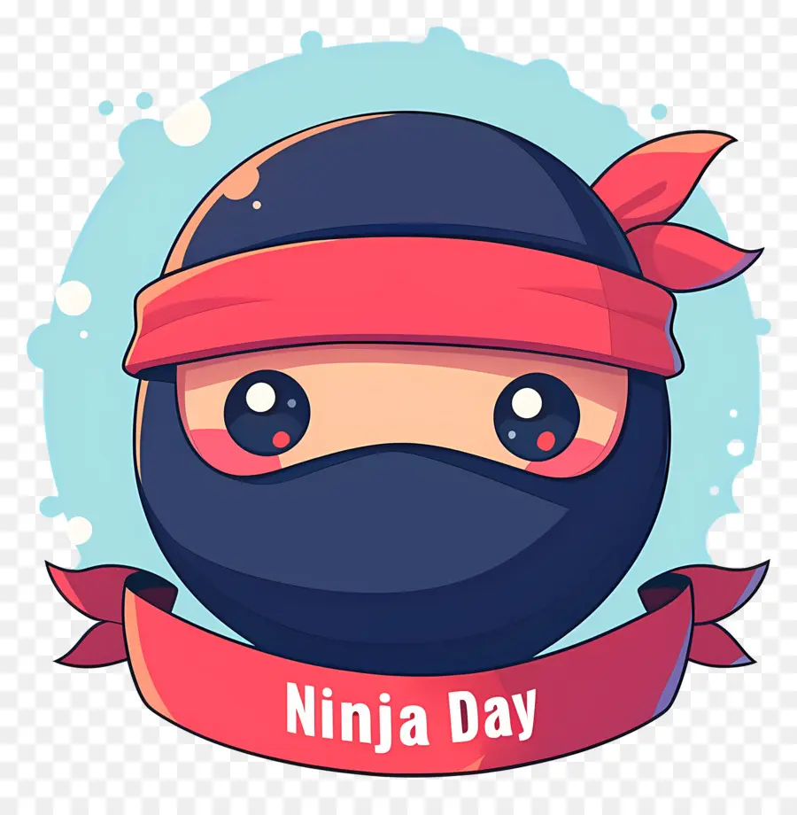 Hari Ninja，Wajah Ninja Dengan Ikat Kepala PNG