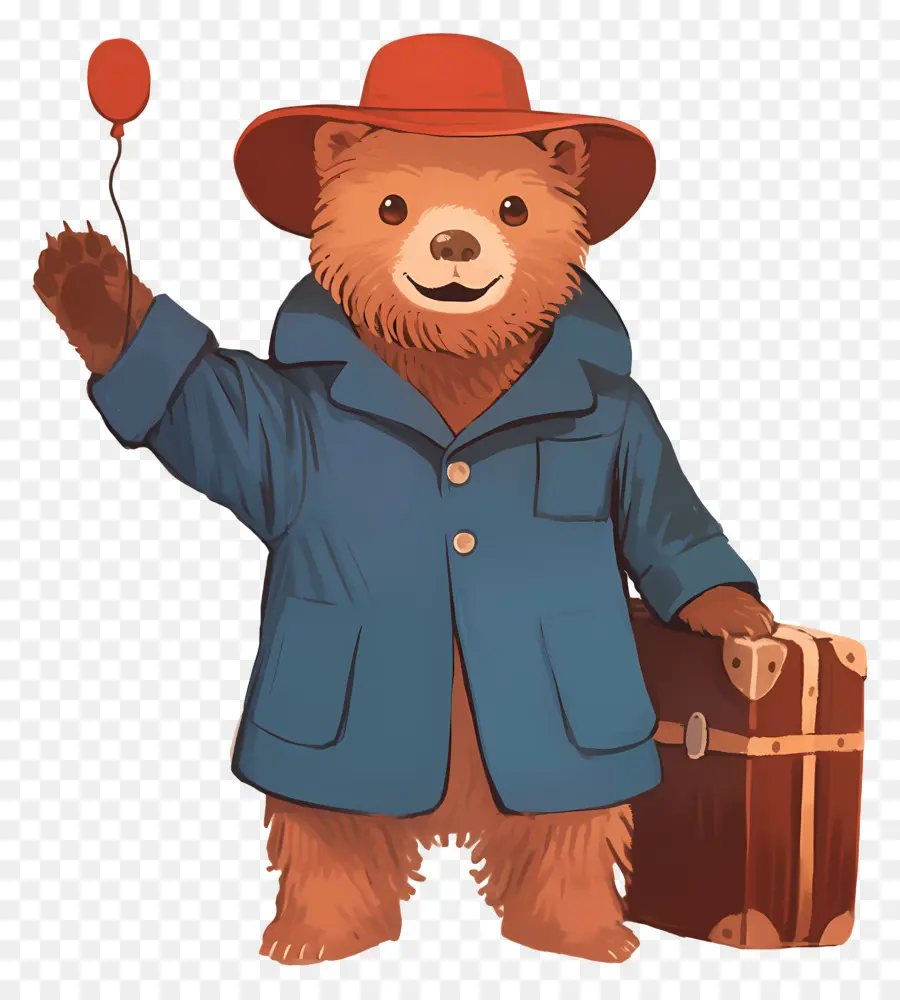 Paddington，Beruang Dengan Ransel PNG