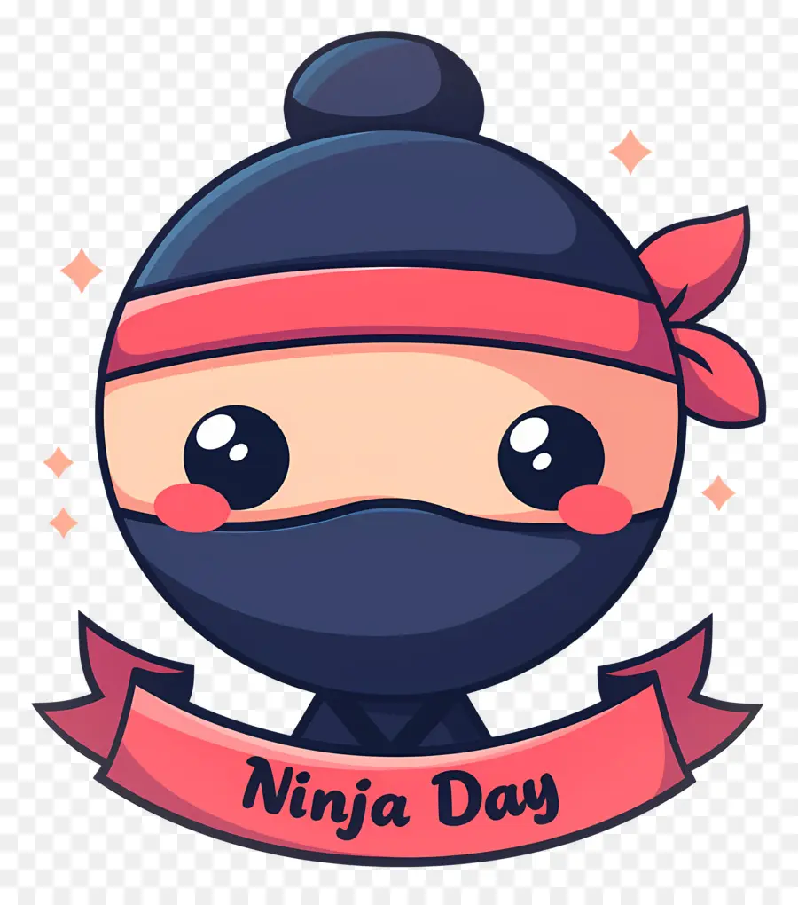 Hari Ninja，Wajah Ninja Dengan Ikat Kepala PNG