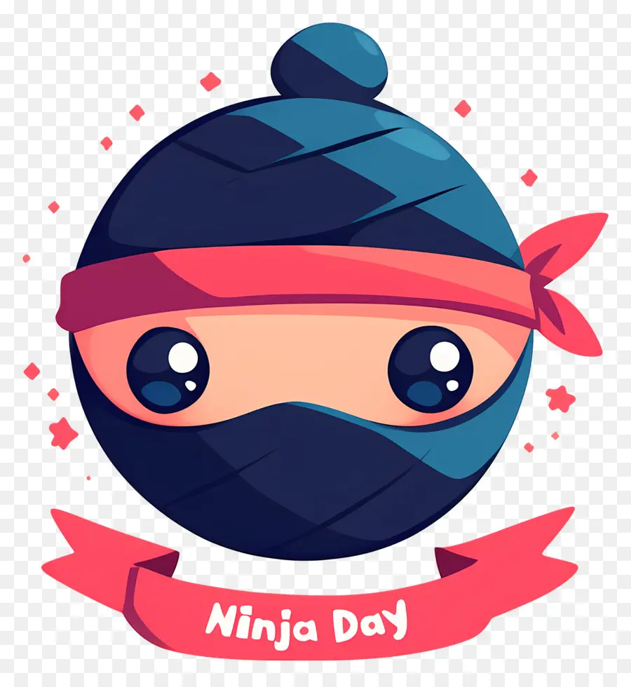 Hari Ninja，Wajah Ninja Lucu PNG