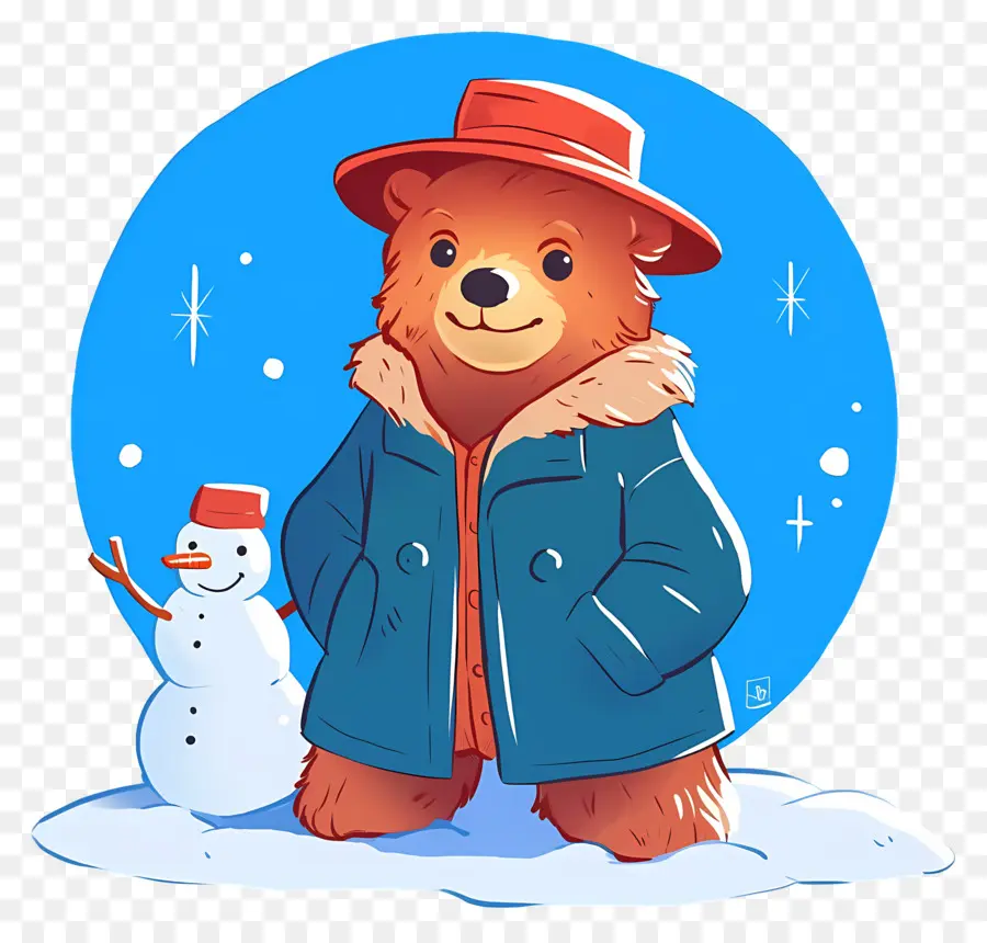 Paddington，Beruang Dalam Mantel PNG