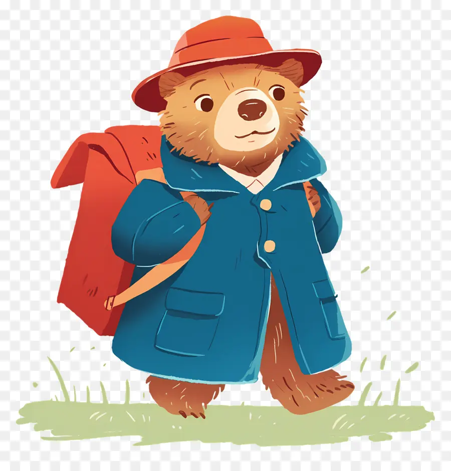 Paddington，Beruang Dengan Ransel PNG