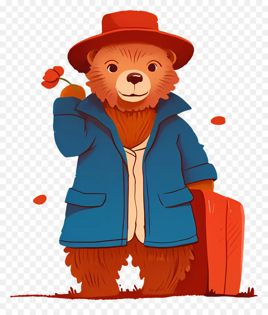 Paddington，Beruang Dengan Sandwich PNG