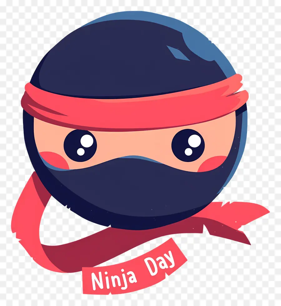 Hari Ninja，Wajah Ninja Dengan Ikat Kepala PNG