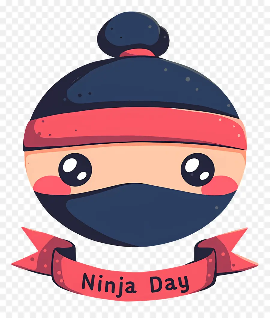 Hari Ninja，Wajah Ninja Chibi PNG