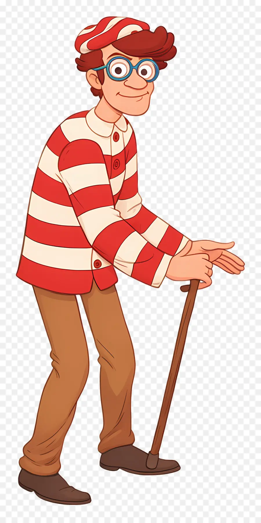 Waldo，Karakter Bergaris PNG