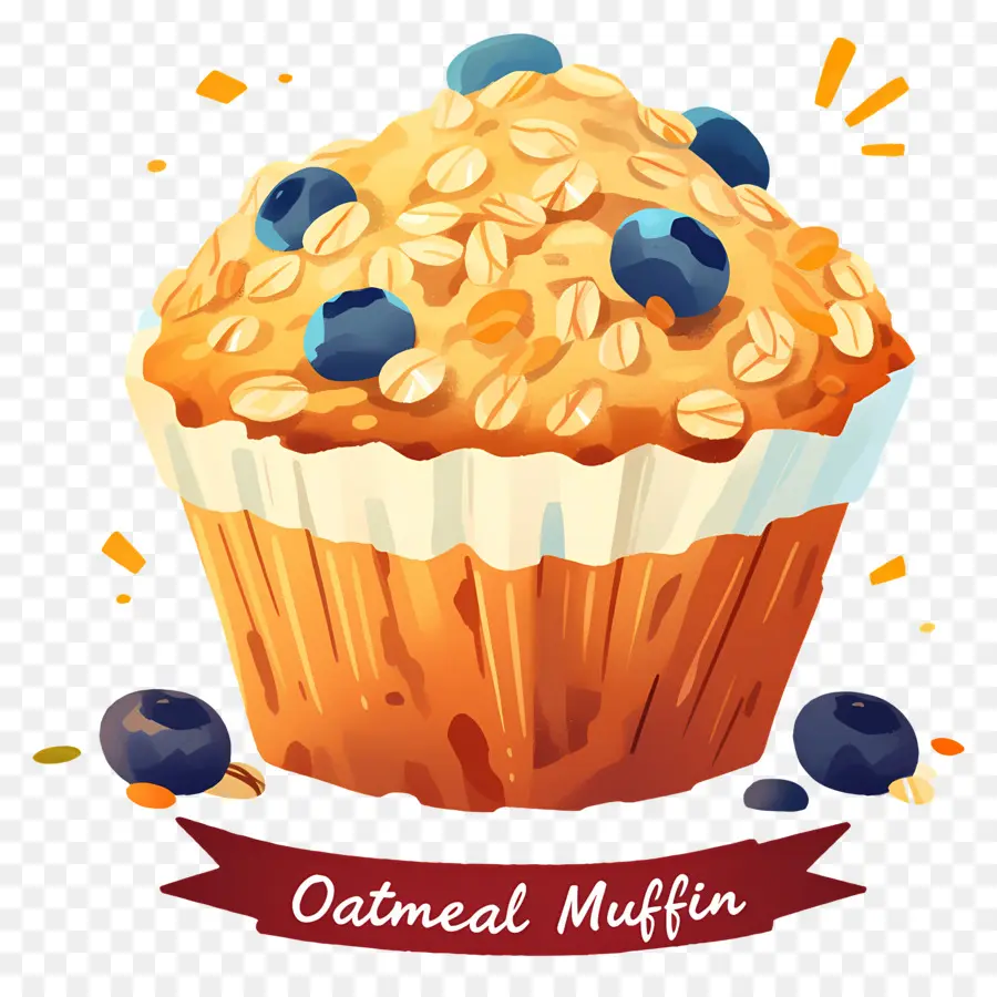 Hari Muffin Oatmeal Nasional，Muffin Gandum PNG