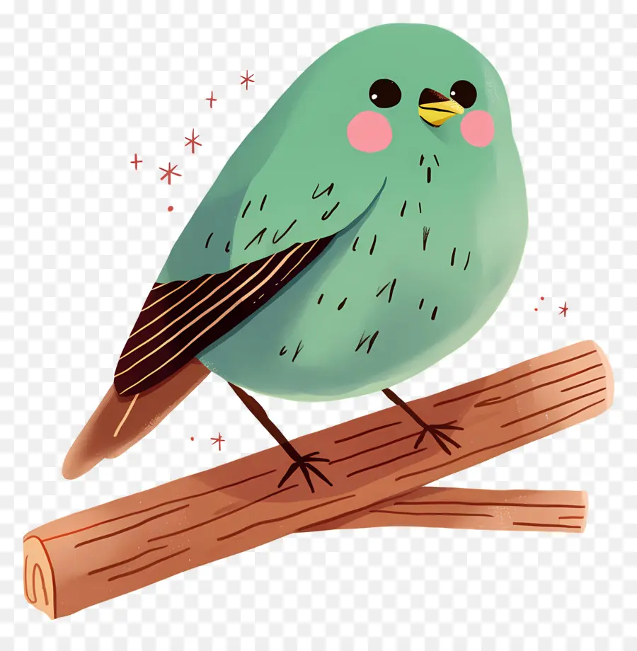 Burung Kawaii，Burung Yang Lucu PNG