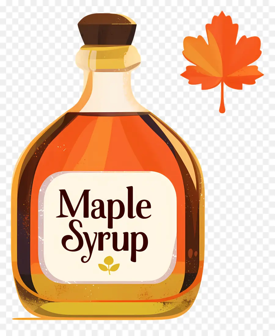 Hari Sirup Maple Nasional，Botol Sirup Maple PNG