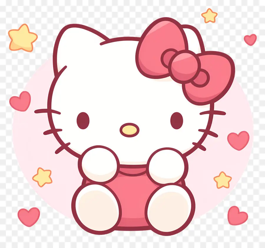 Halo Kitty，Kucing Lucu PNG