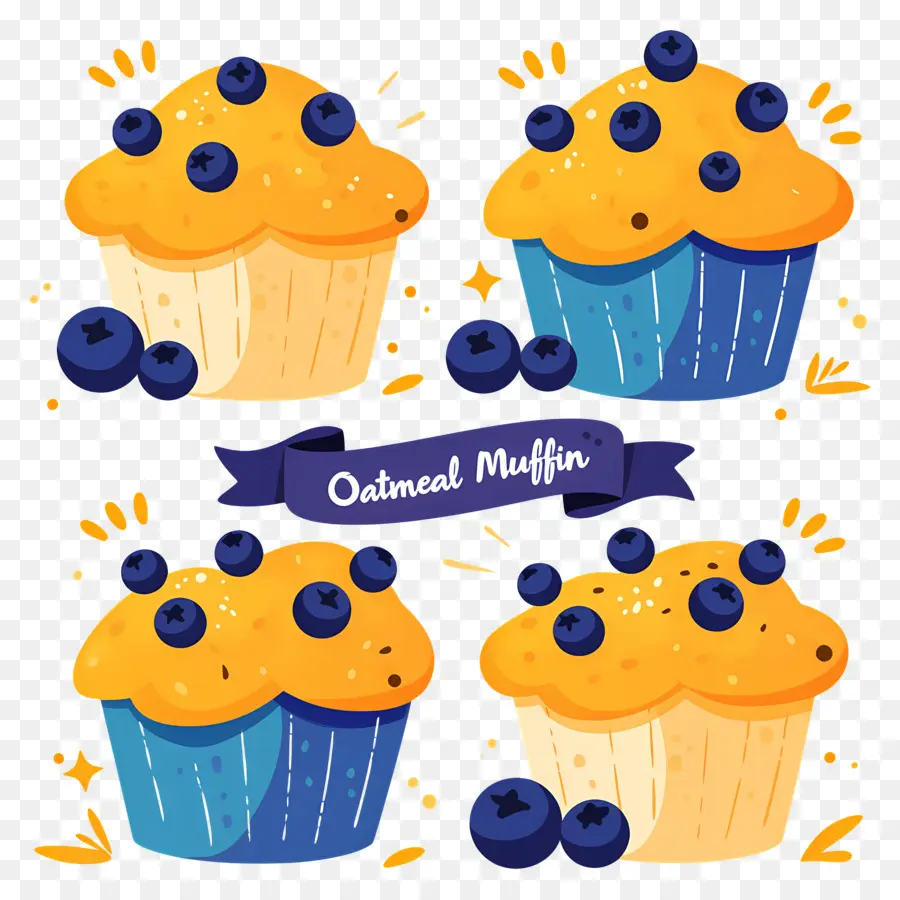 Hari Muffin Oatmeal Nasional，Muffin Gandum PNG