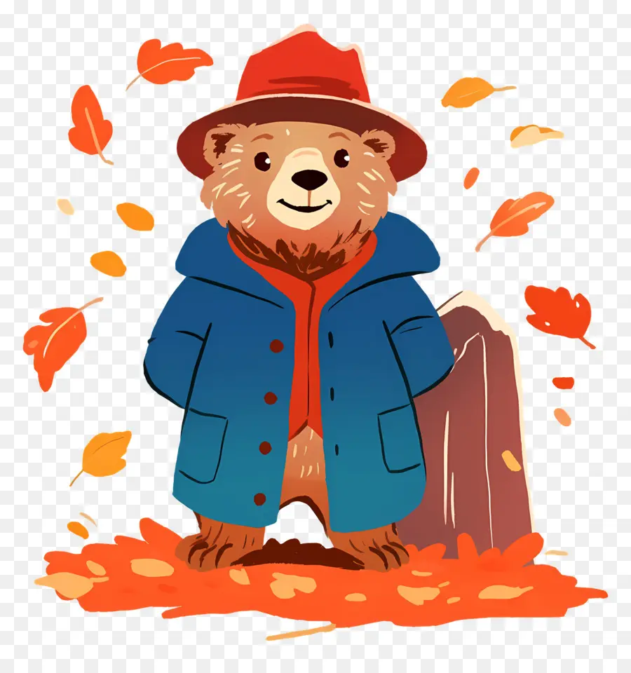 Paddington，Beruang Dalam Mantel PNG