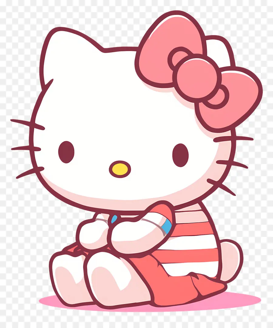 Halo Kitty，Kucing Lucu PNG