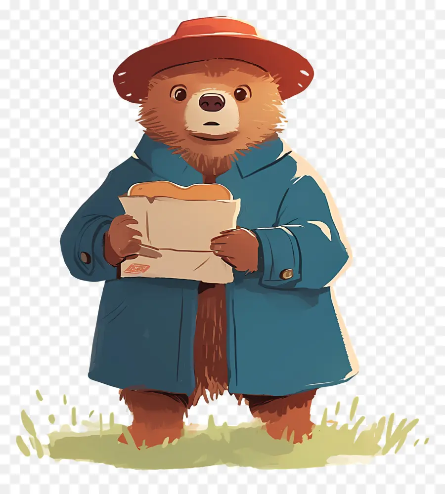 Paddington，Beruang Dengan Sandwich PNG