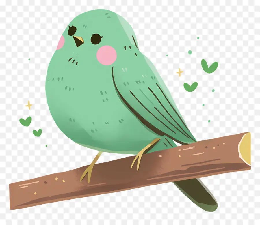 Burung Kawaii，Burung Yang Lucu PNG