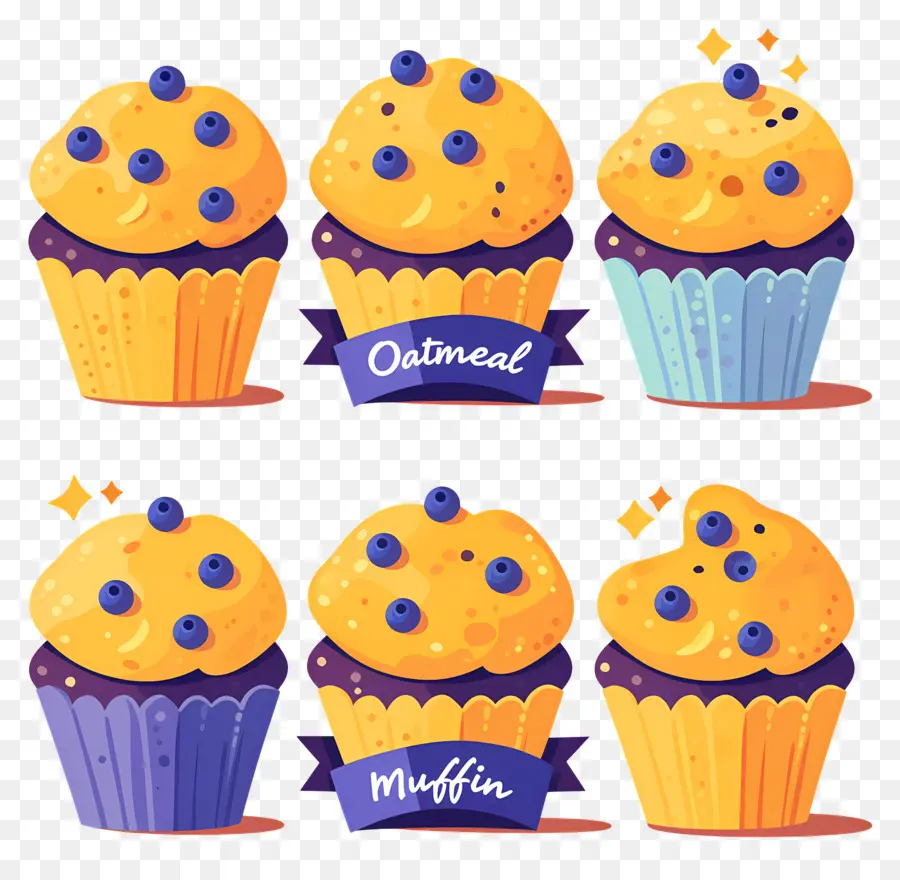 Hari Muffin Oatmeal Nasional，Muffin Gandum PNG