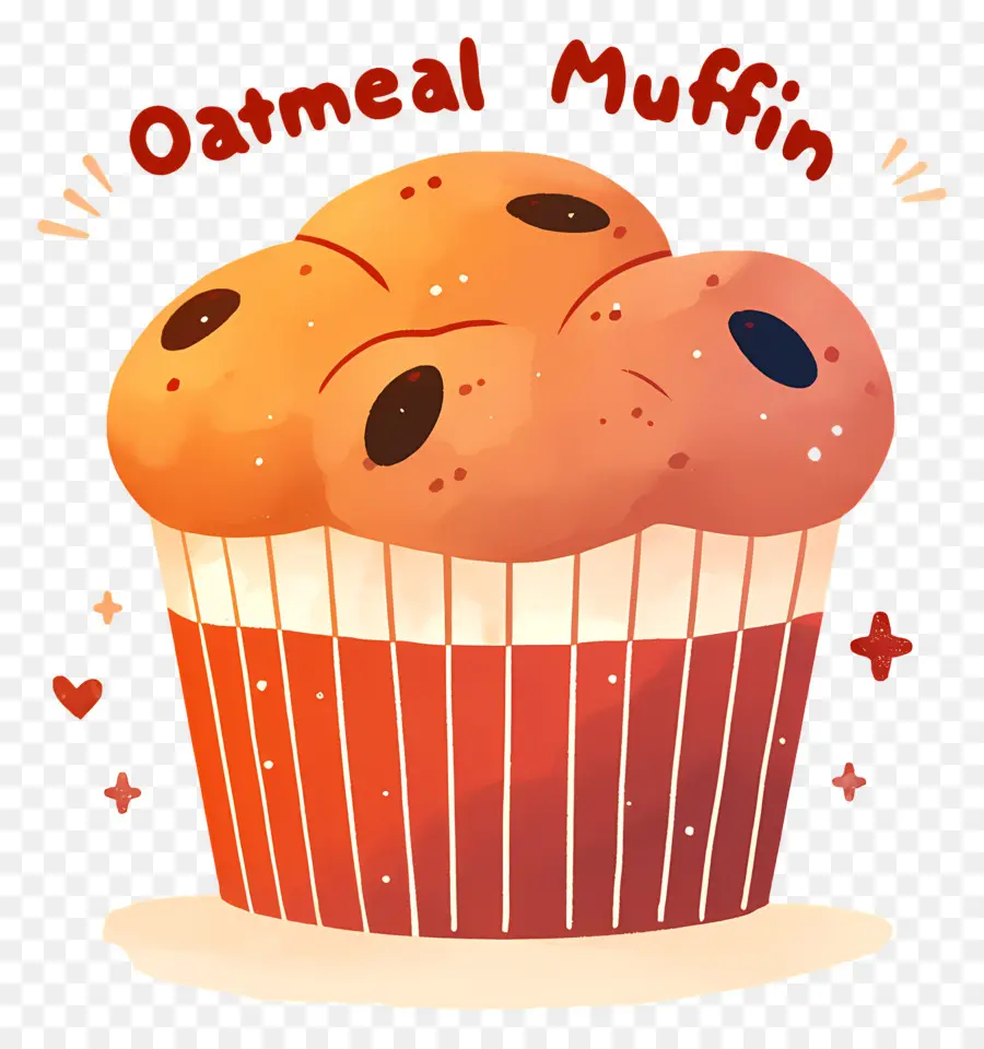 Hari Muffin Oatmeal Nasional，Muffin Gandum PNG