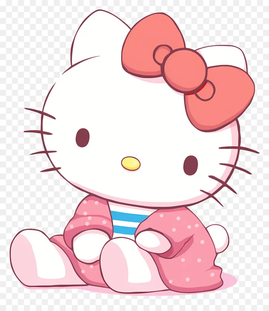 Halo Kitty，Kucing Lucu PNG