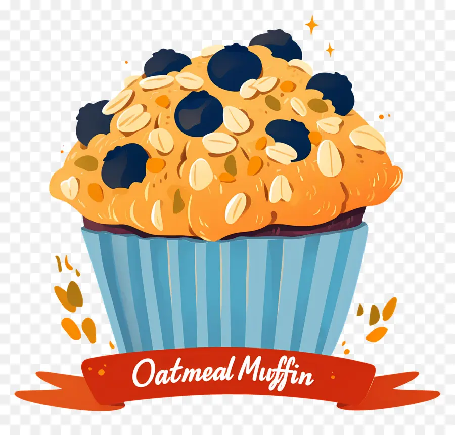 Hari Muffin Oatmeal Nasional，Muffin Gandum PNG