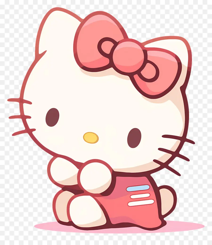 Halo Kitty，Kucing Lucu PNG