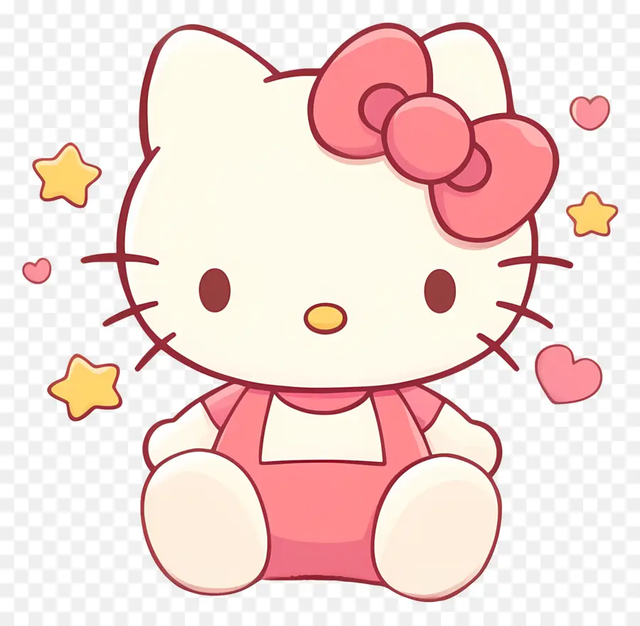 Halo Kitty，Kucing Lucu PNG