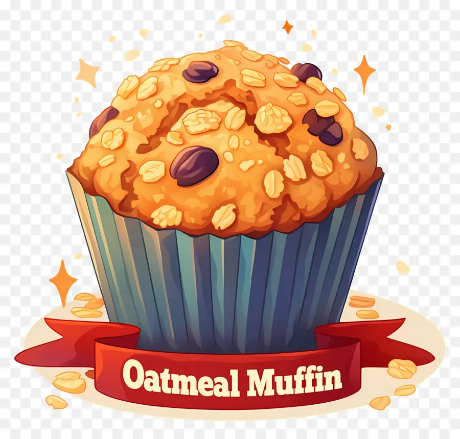 Hari Muffin Oatmeal Nasional，Muffin Gandum PNG