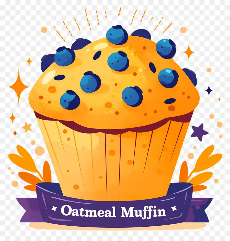 Hari Muffin Oatmeal Nasional，Muffin Gandum PNG